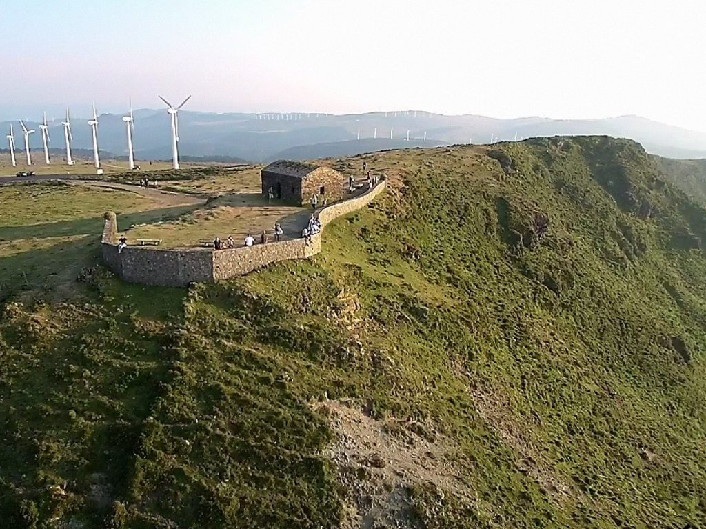 Vixia Herbeira a vista de dron